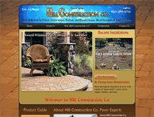 Tablet Screenshot of hillcopavers.com